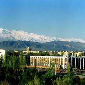 Бишкек е столицата на Киргизстан. Карта на град Бишкек. Бишкек - ​​почивка