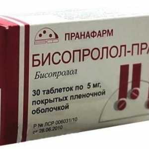 "Bisoprolol-Prana": указания за употреба, аналози, прегледи, инструкции за употреба.…