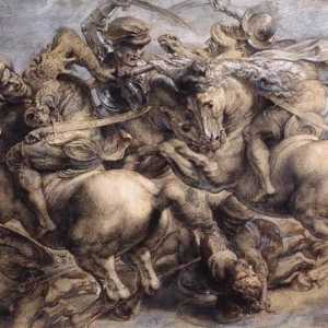"Битката при Ангиари" - недовършената работа на Леонардо да Винчи
