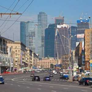 Улица Bolshaya Dorogomilovskaya в Москва, район Дорогомилово