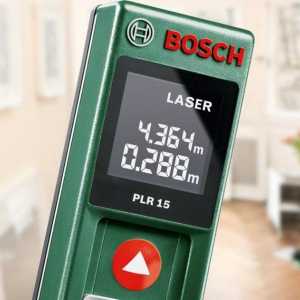 Bosch - Рефлекторен лазер PLR 15. Преглед, функции и рецензии
