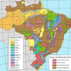 Бразилия: Минерали и характеристики на облекчение
