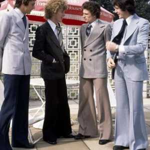 Мъжки панталони - излъчвания: историята на външния вид, модата на 70-80-те, последните модни…