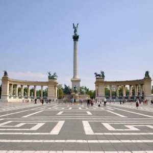 Будапеща, площад "Герои": описание, адрес, история