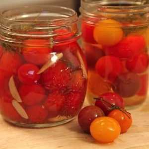 Бърза рецепта за солени доматени и Чери домати