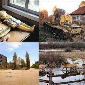 Чернобил преди аварията и след аварията. Земя на отчуждаване