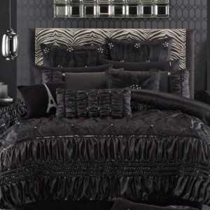 Черно легло - модни тенденции на домашния текстил