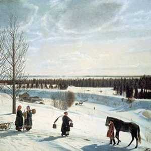 Какви са картините за зимата на руските художници? Каква беше зимата в картината на руски художници?