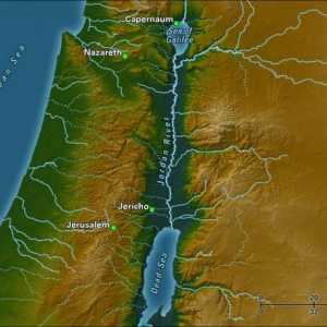Какво знаеш за река Йордан? Къде е река Йордан на картата?