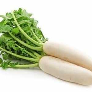 Daikon: рецепта за готвене и зеленчукови свойства