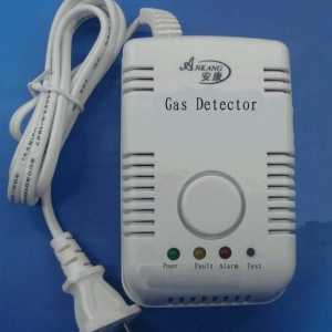 Сензор за изтичане на газ с аларма: типове, характеристики