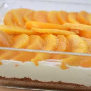 Десерт от извара с плодове: рецепти