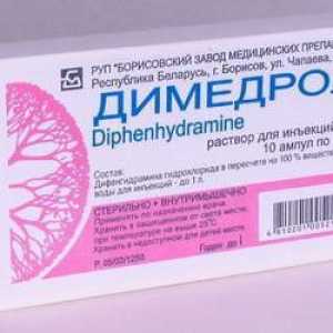 Димедрол е антихистаминово лекарство. Инструкции за употреба, действие, аналози