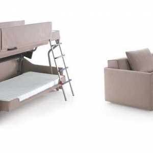 Мека мебел-трансформатори - оригиналната новост за малки апартаменти