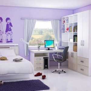 Интериорен дизайн: спални за момичета