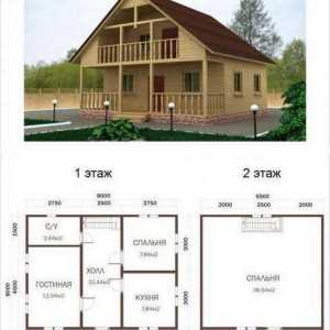 Къща от дърво 8х8. Планиране и строителство