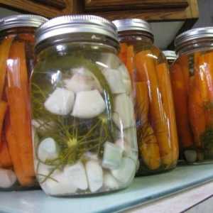 Домашни препарати: моркови, мариновани за зимата