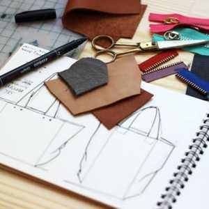 Домашен майсторски клас: кожена чанта, шарки и шиене