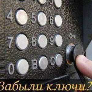 Doorphone `Factorial`: как да се отвори без ключ? Код за отваряне