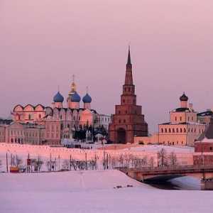 Забележителности в Казан. Къде да отидем през зимата в Казан