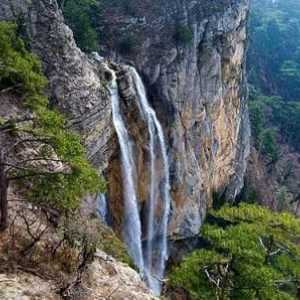 Забележителности на Крим: мощен водопад Ухан-Су