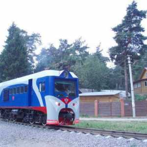 Забележителности на Русия: детска железница (Иркутск)
