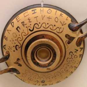 Древна гръцка: азбуката. История на древногръцки език