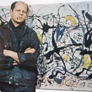 Й. Полок е художник, основател на абстрактния експресионизъм