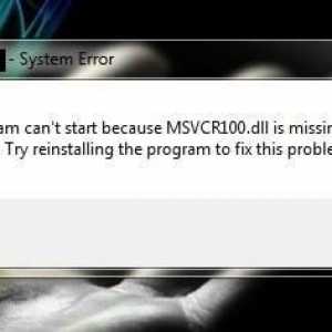 Файлът `msvcr100.dll` - къде да хвърля и как да инсталирате?