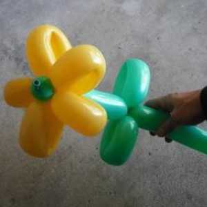 Цифрата на балоните - отлична украса на празника