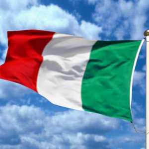 Флаг на Италия. Цветове на националното знаме на Италия