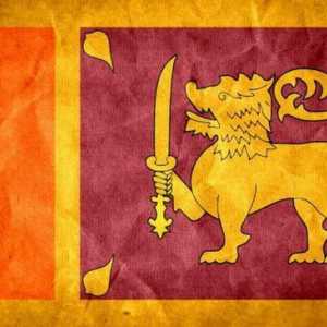 Знаме на Шри Ланка. Описание, което означава, история на знамето