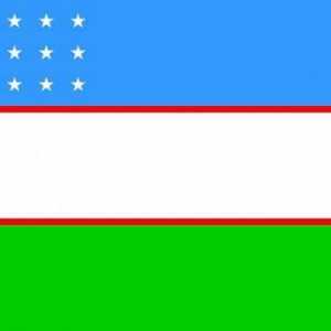 Знаме на Узбекистан. Гербът и знамето на Узбекистан: история, произход и значение