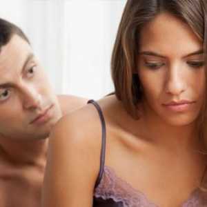 Frigid съпруга: как да се справим с този проблем?