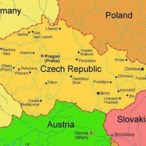 Географско разположение, природа, време и климат на Чешката република