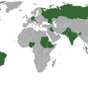 География на света. Списък на федералните държави и държави