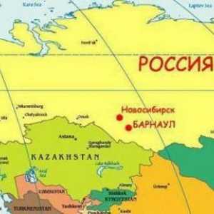 География на Русия. Къде е Барнаул?