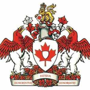 Гербът на Канада и други символи: история, смисъла, модерен външен вид