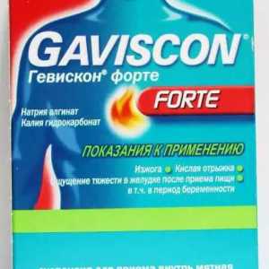 Gaviscon Forte: инструкция, страничен ефект, начин на приложение и доза