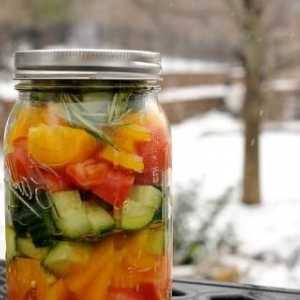 Пригответе салата от тиквички за зимата. рецепта