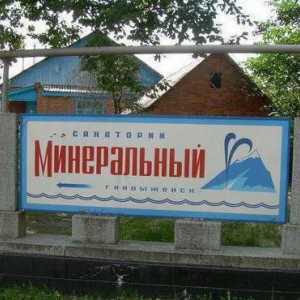 Khadyzhensk, санаториум "минерални": снимки и ревюта на туристи