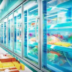 Хладилни и фризерни витрини за оборудване на търговски зали