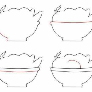Урок по изкуство: как да нарисувате кошница с плодове