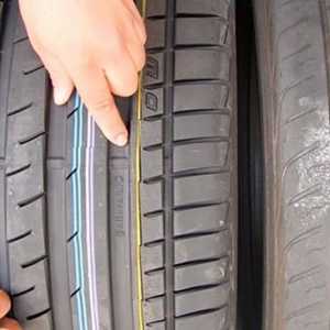 Индикатор за износване на гуми: местоположение и декодиране
