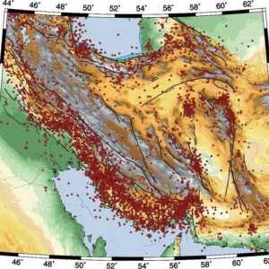 Иранско плато: географско местоположение, координати, минерали и характеристики