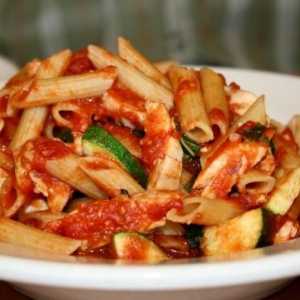 Италиански макаронени изделия: рецепта с пиле, гъби и сметана, както и диетична възможност с домати…
