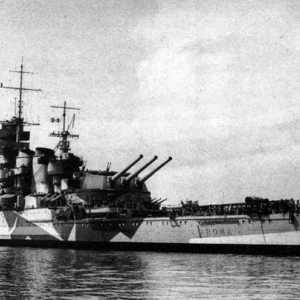 Италиански боен кораб "Рома": характеристики, пристанище на регистрация, бойна служба.…