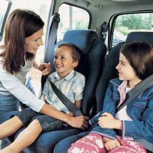 Промени в закона за превоз на деца в колата