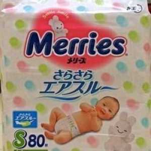 Японски пелени Merries: клиентски отзиви