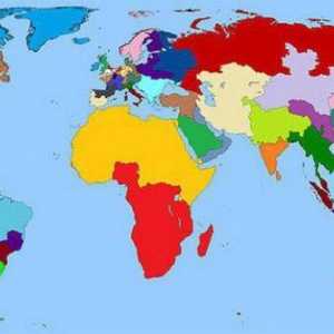 Икономическа география. Региони на света